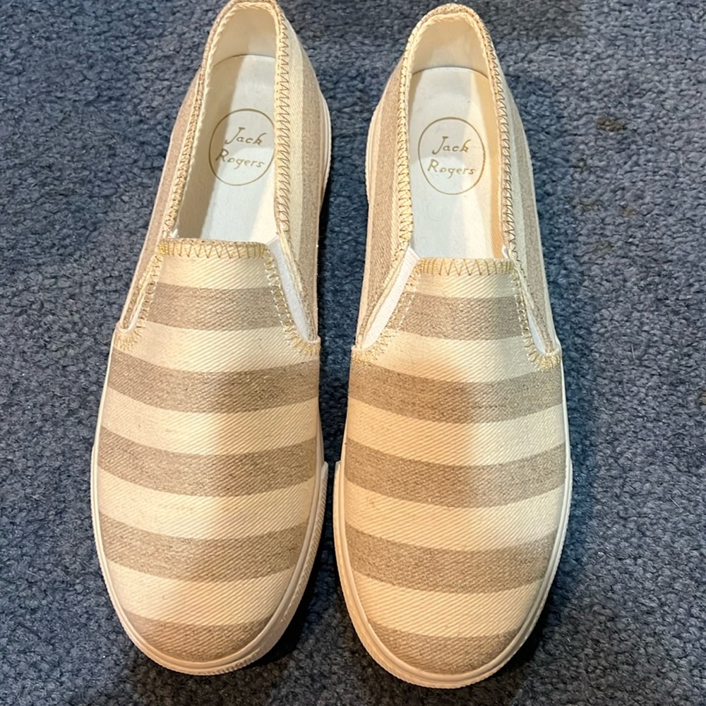 Jack Rogers Jane Slip On Sneakers, Never Worn!